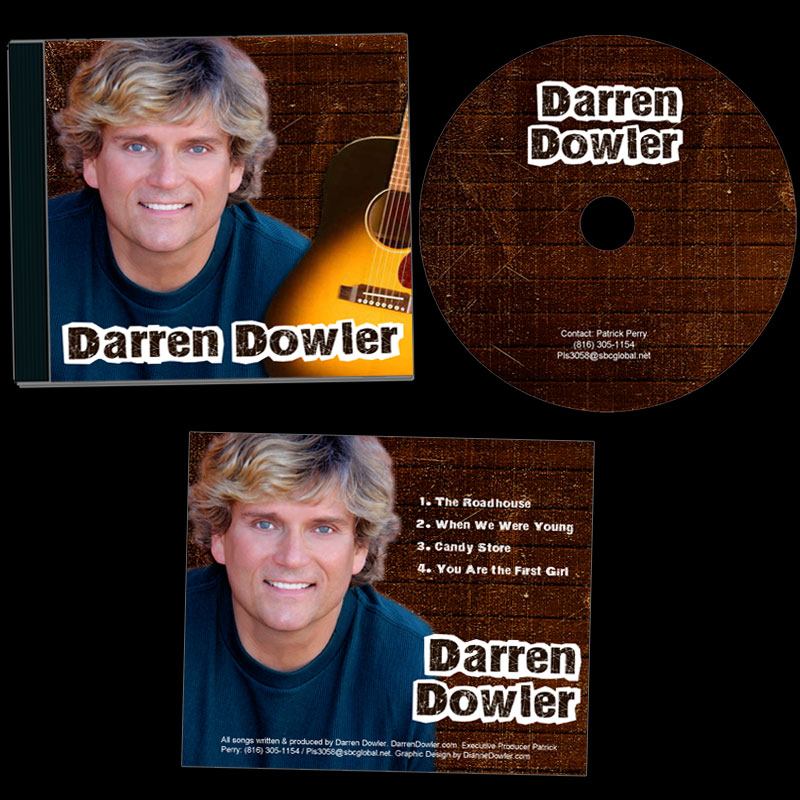 Darren Dowler Country CD